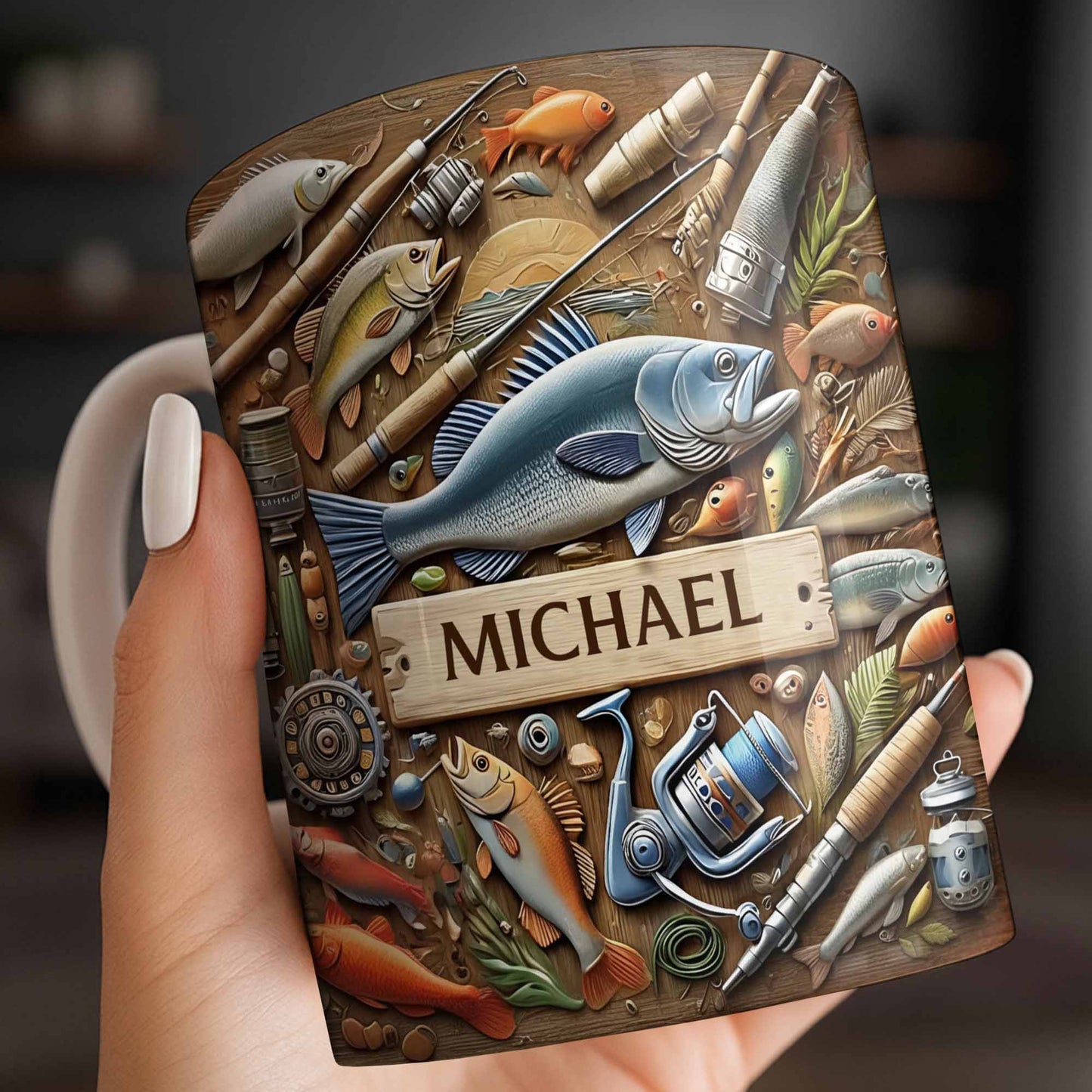 Personalized Mug For Fishing Enthusiasts