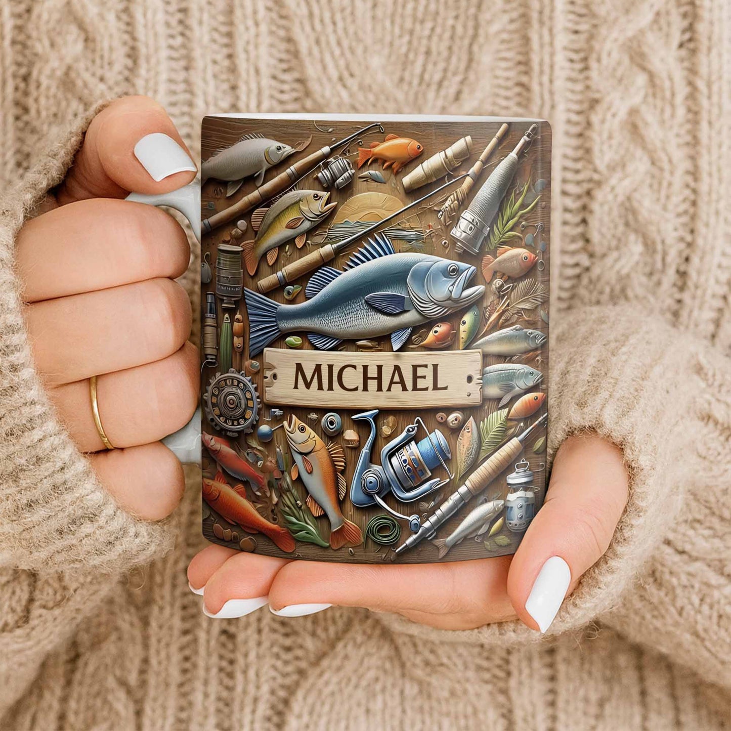 Personalized Mug For Fishing Enthusiasts