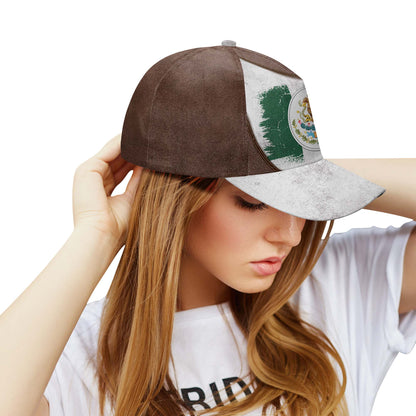 Los novios mexicanos - Gorra personalizada personalizada, gorra de béisbol con estampado completo - FM003_BAC