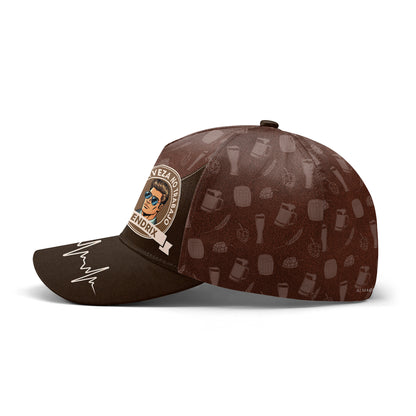 No Cerveza No Trabajo - Gorra de béisbol personalizada especial, gorra de béisbol con estampado completo - QCUS005_BAC