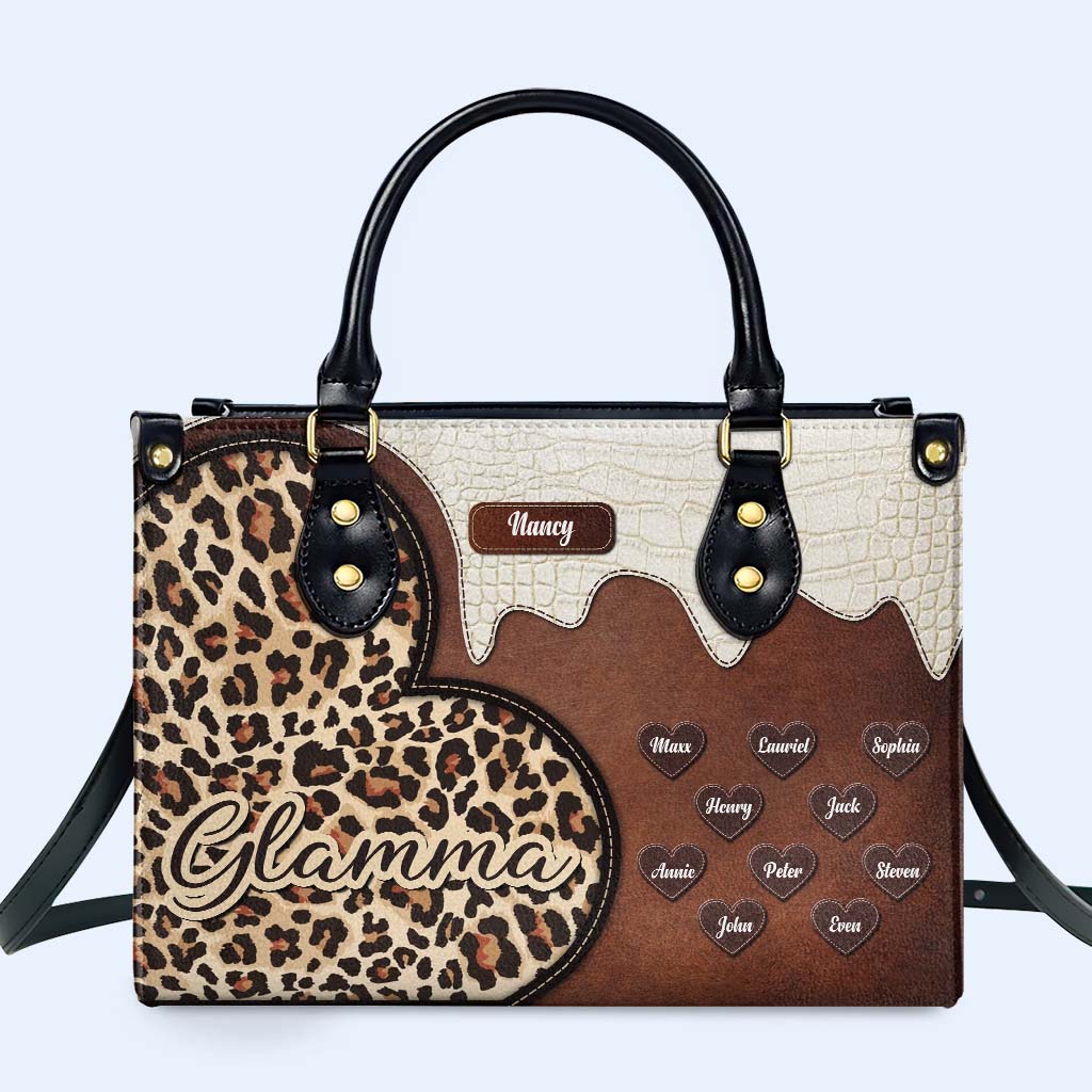 Glamma - Personalized Custom Leather Handbag - FM020_HB