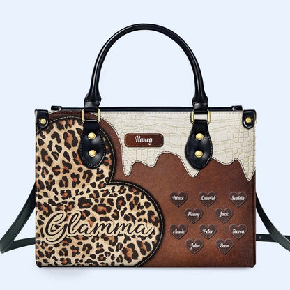 Glamma - Bolso de mano de piel personalizado - FM020_HB