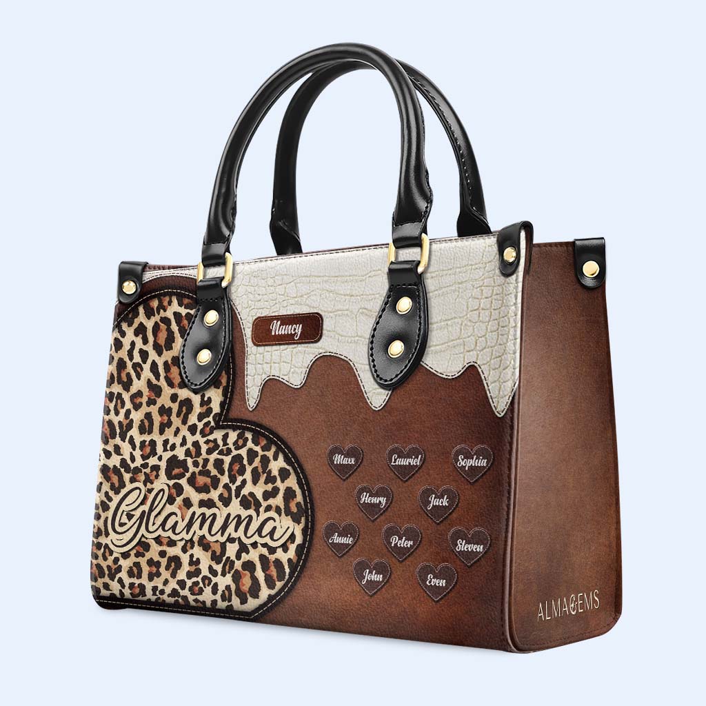 Glamma - Personalized Custom Leather Handbag - FM020_HB