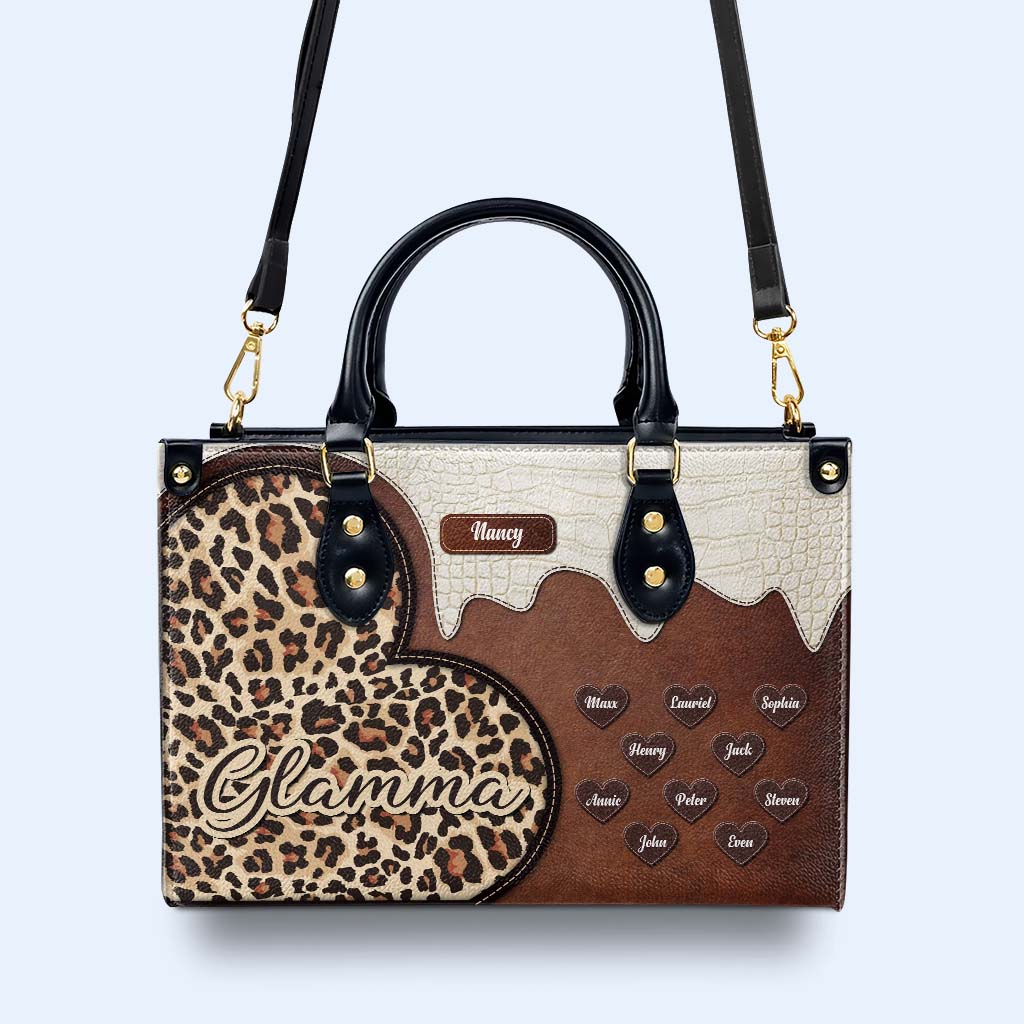 Glamma - Personalized Custom Leather Handbag - FM020_HB