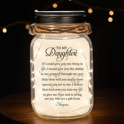 One Thing In Life - Personalized Custom Mason Jar Light - FM023_JARL