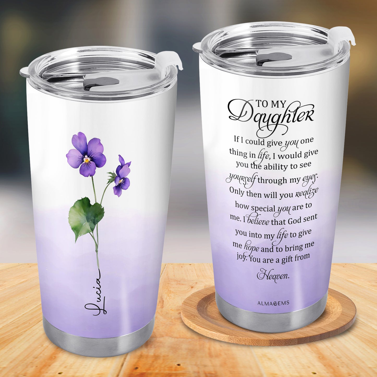 One Thing In Life - Personalized Custom Stainless Steel Tumbler 20oz 30oz - FM023_TB