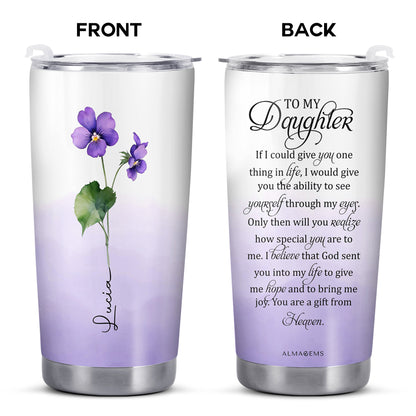 One Thing In Life - Personalized Custom Stainless Steel Tumbler 20oz 30oz - FM023_TB