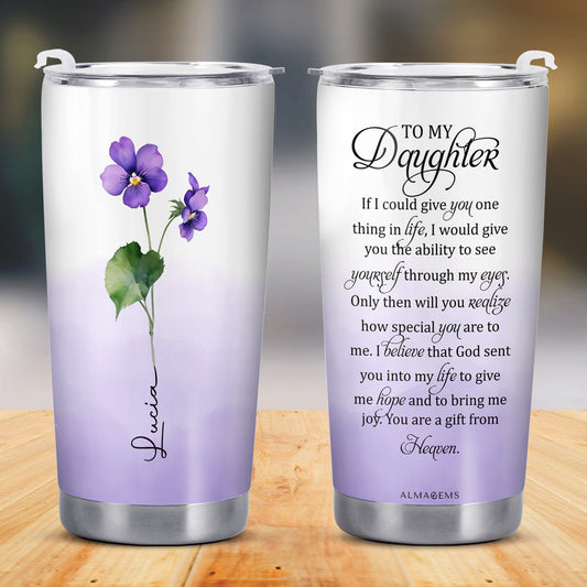 Una cosa en la vida - Vaso de acero inoxidable personalizado de 20 oz y 30 oz - FM023_TB