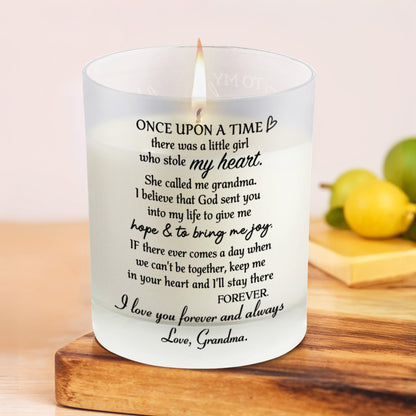 Granddaughter Love Message With Heart And Flowers