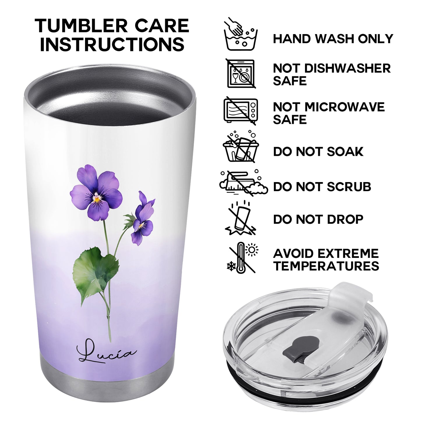 Once Upon A Time - Personalized Custom Stainless Steel Tumbler 20oz 30oz - FM028_TB