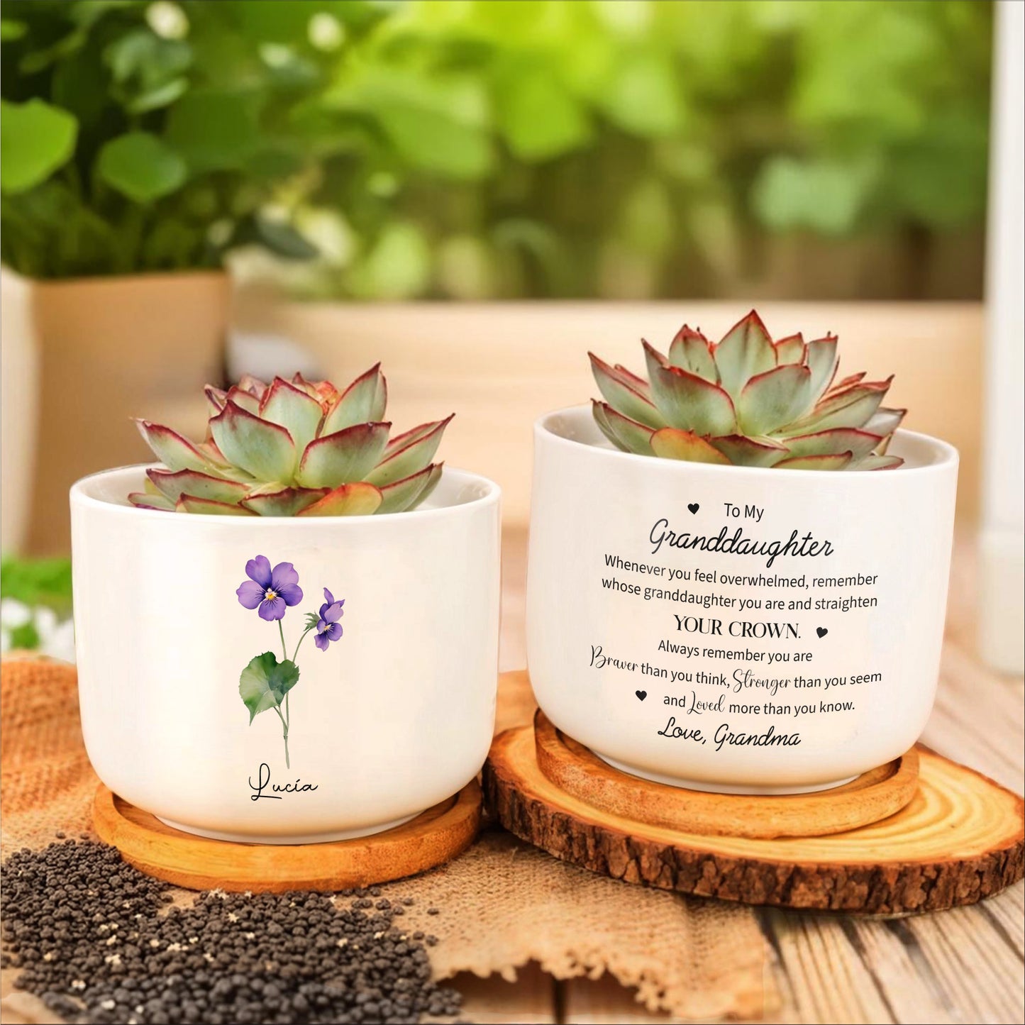 To My Granddaughter, Remember Your Crown And Flowers