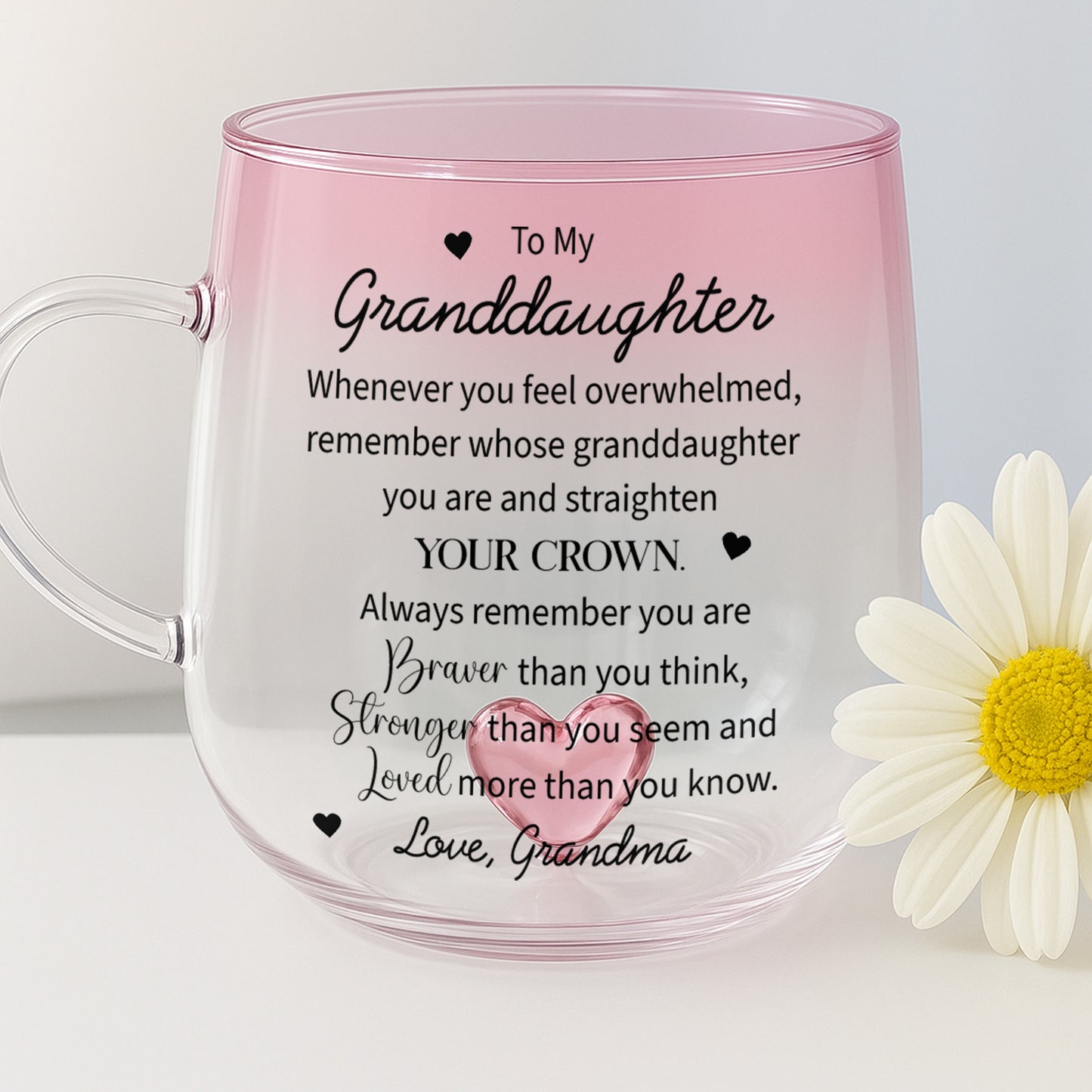 To My Granddaughter, Straighten Your Crown, Braver And Stronger