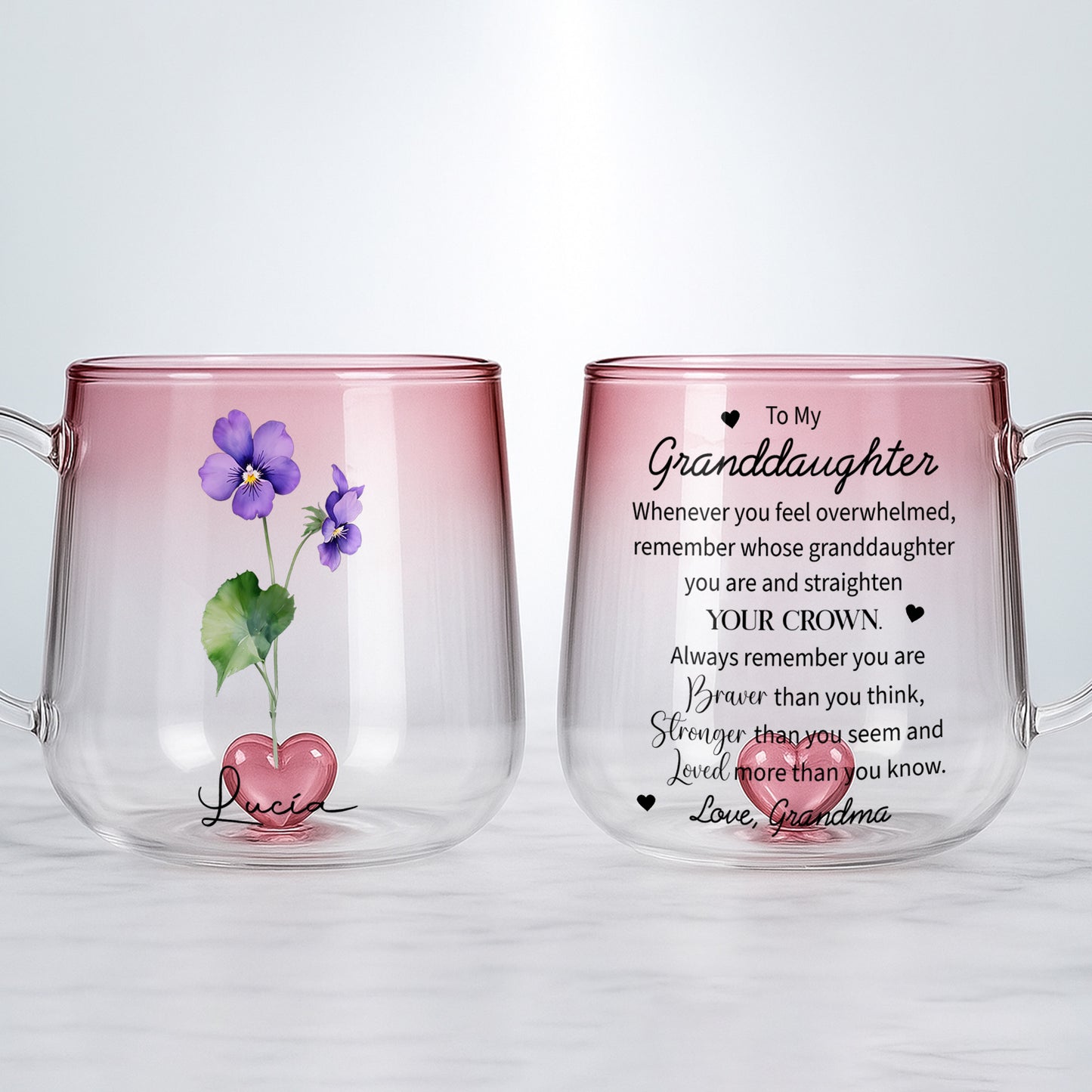 To My Granddaughter, Straighten Your Crown, Braver And Stronger