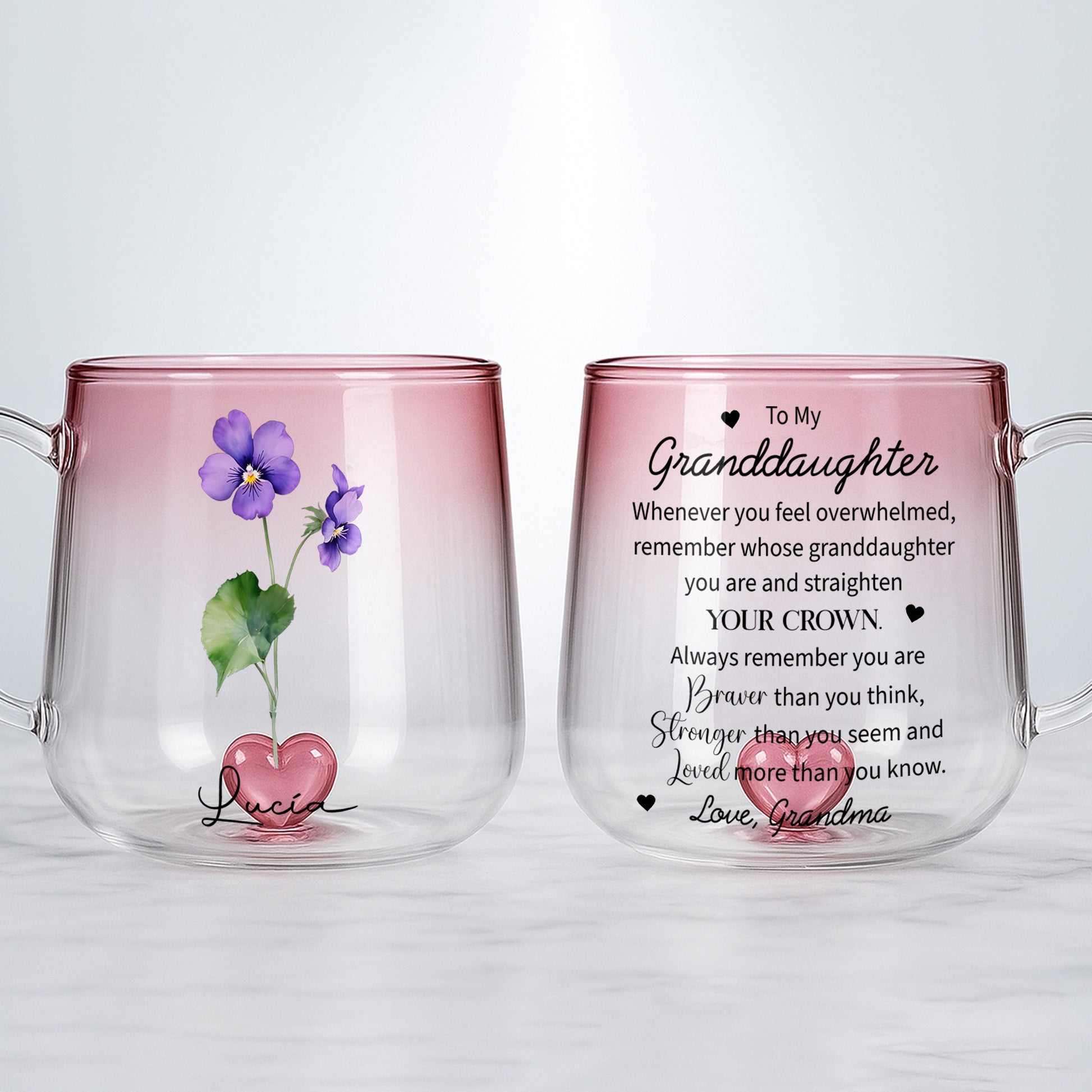 To My Granddaughter, Straighten Your Crown, Braver And Stronger