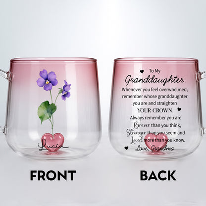 To My Granddaughter, Straighten Your Crown, Braver And Stronger