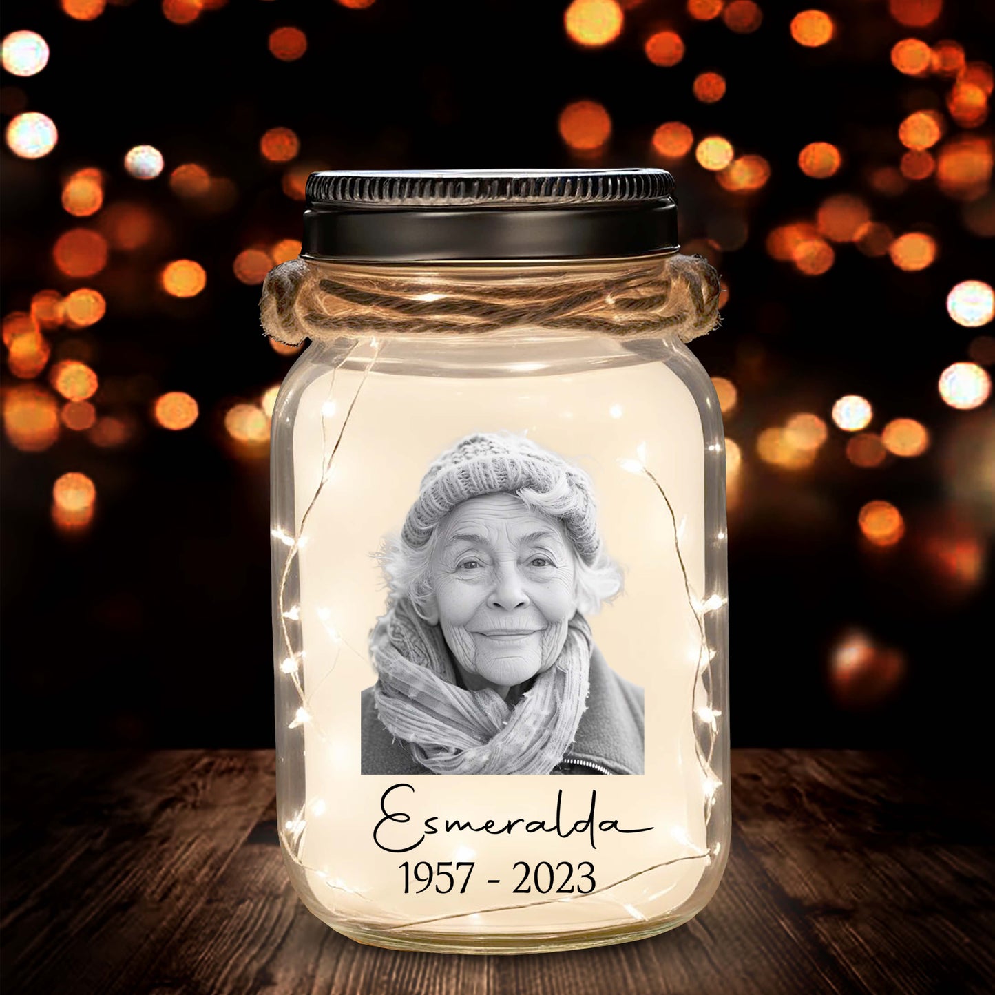 Todo Lo Que Quiero - Personalized Custom Mason Jar Light - FM048_JARL