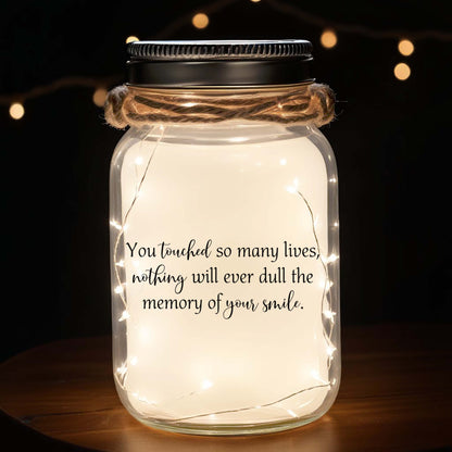 In Loving Memory - Personalized Custom Mason Jar Light - FM063_JARL