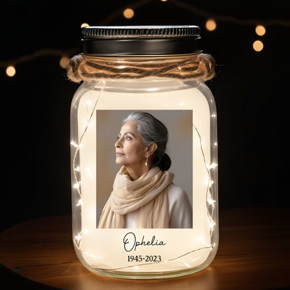 Until We Meet Again - Personalized Custom Mason Jar Light - FM113_JARL