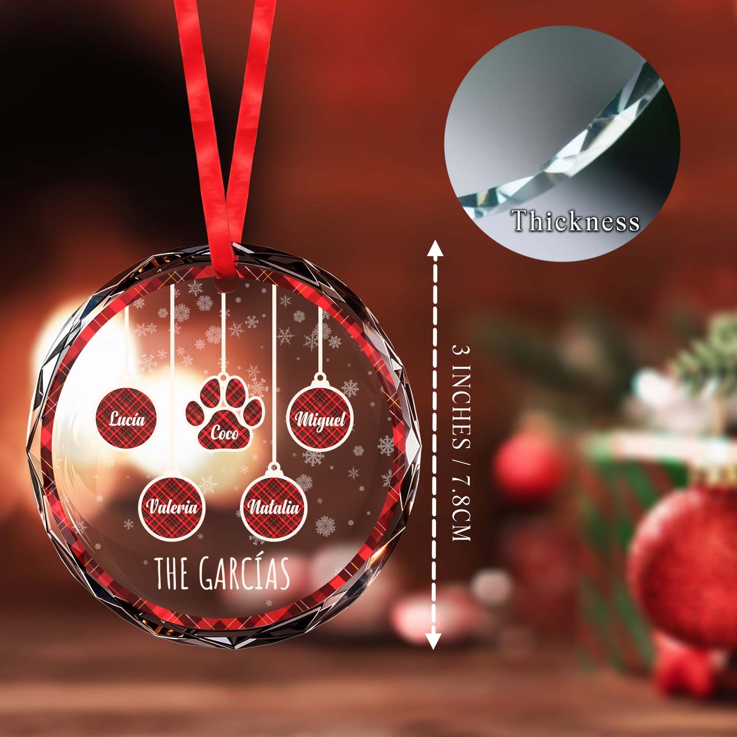 Celebrate Your Familys Love With Customizable Ornaments