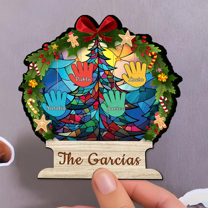 The Garcias Family Christmas Magnet