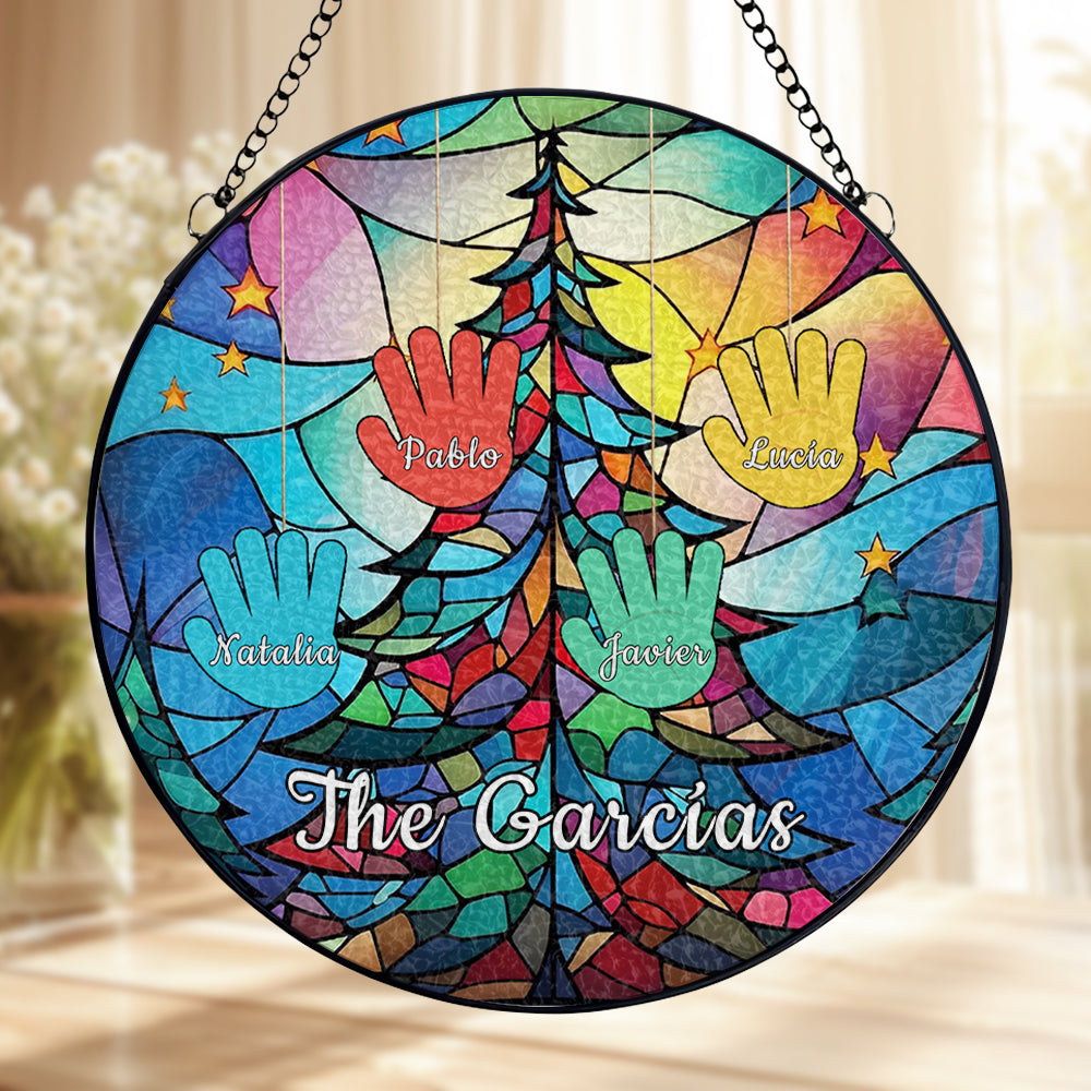 Celebrate Your Family Tree With This Vibrant Suncatcher