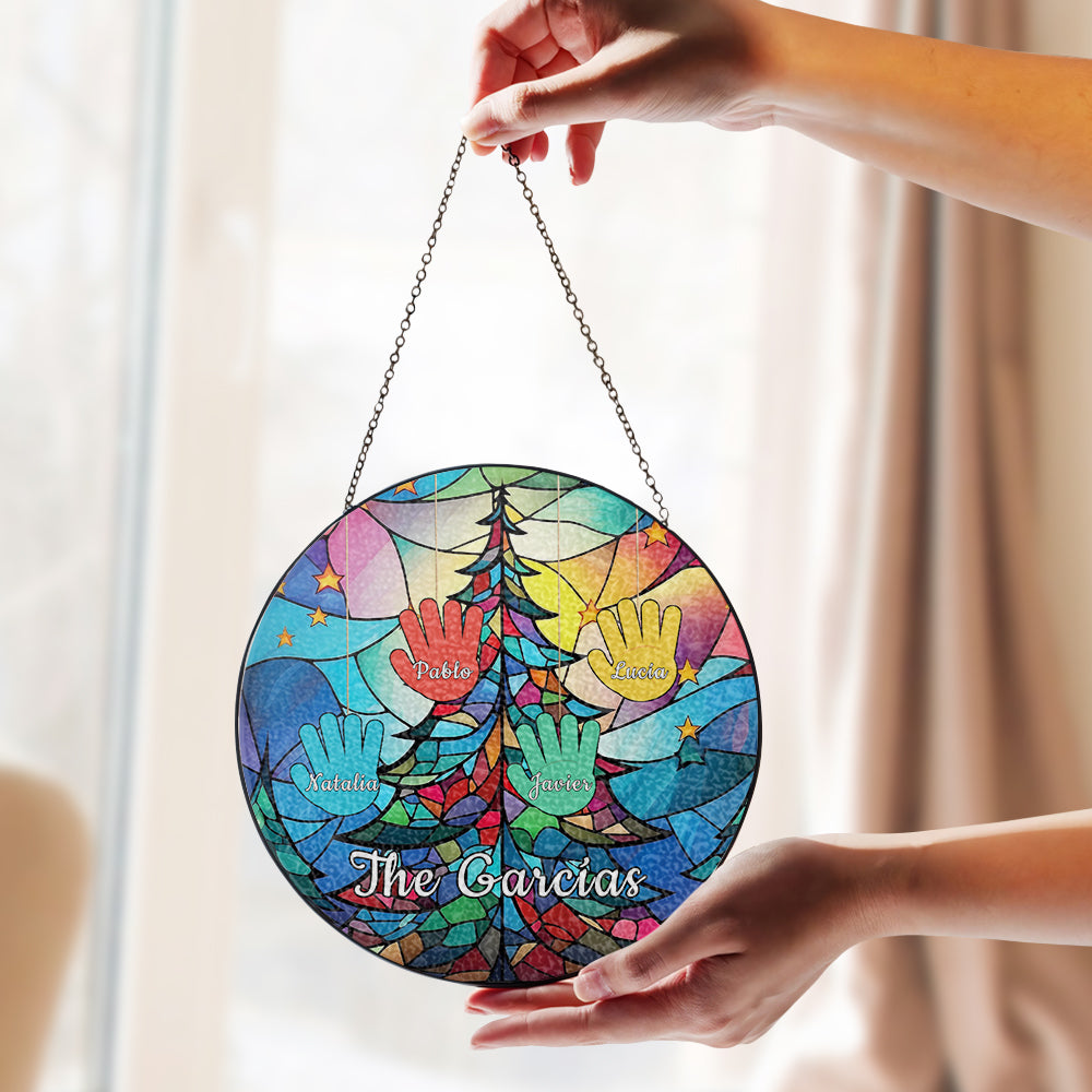 Celebrate Your Family Tree With This Vibrant Suncatcher