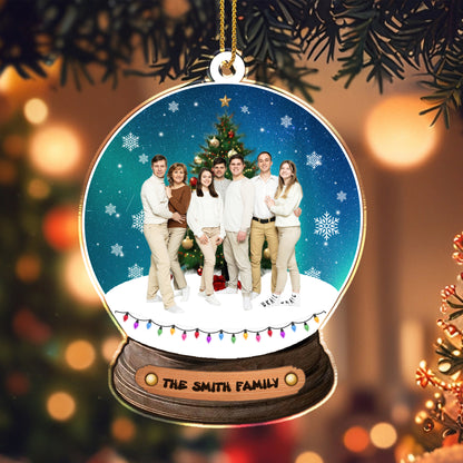 Experience The Joy Of The Season - Personalized Custom Acrylic Ornament, Christmas Gift - FM131_ACO