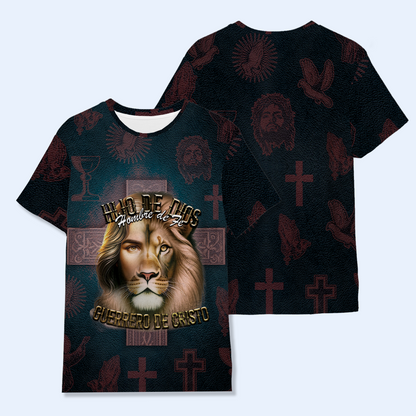 Hijo De Dios - Camiseta unisex personalizada con estampado integral - FT002_3T