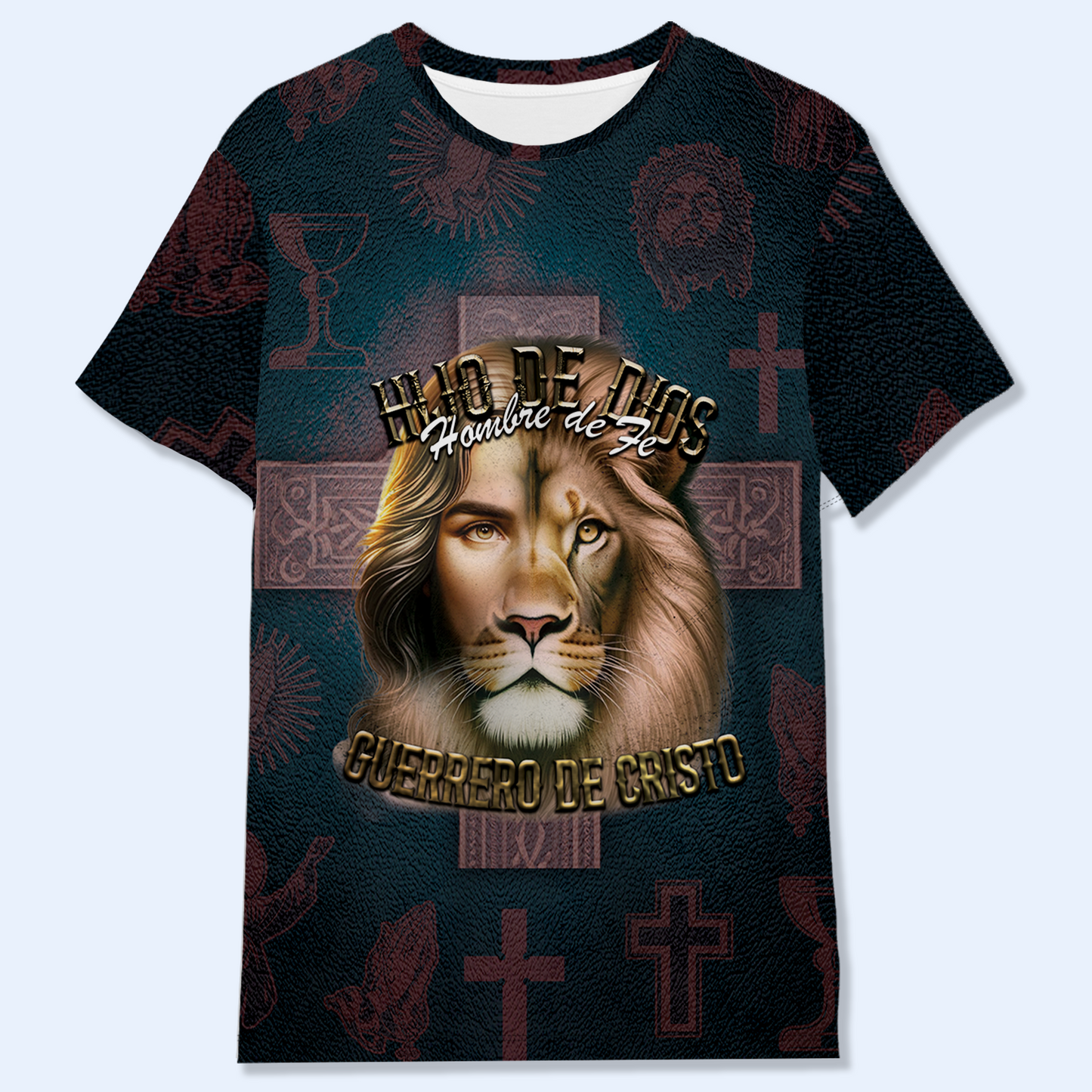 Hijo De Dios - Camiseta unisex personalizada con estampado integral - FT002_3T