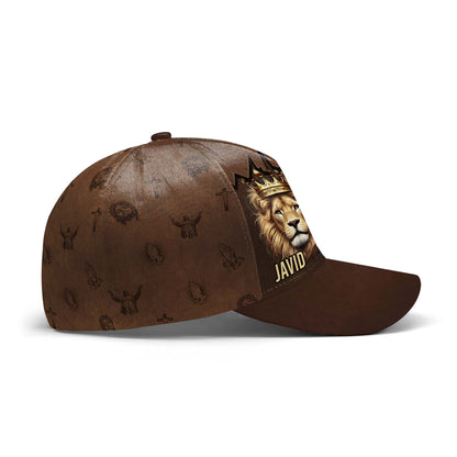 Sé Fuerte y Valiente Josué 1:9 - Gorra personalizada, gorra de béisbol con estampado integral - FT002_BAC