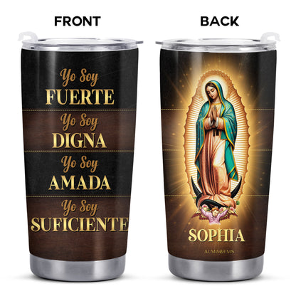 Guadalupe Faith - Personalized Custom Stainless Steel Tumbler 20oz 30oz - FT004_TB