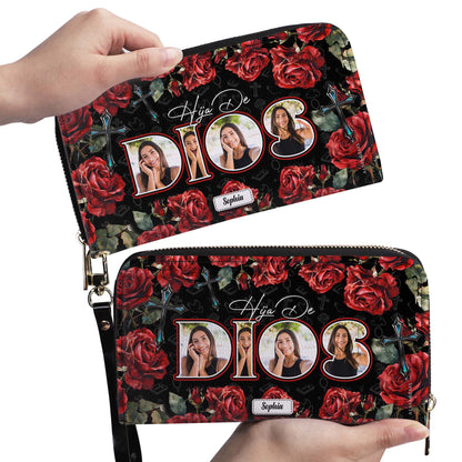 HIJA DE DIOS - Women Leather Wallet - FT005_WW