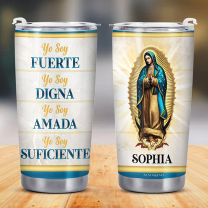 Guadalupe Faith - Vaso de acero inoxidable personalizado de 20 oz y 30 oz - FT012_TB