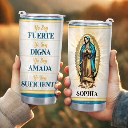 Guadalupe Faith - Vaso de acero inoxidable personalizado de 20 oz y 30 oz - FT012_TB