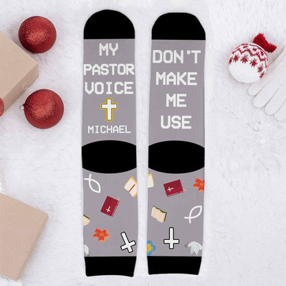 My Pastor Voice Don't Make Me Use Cross, Books, Fish