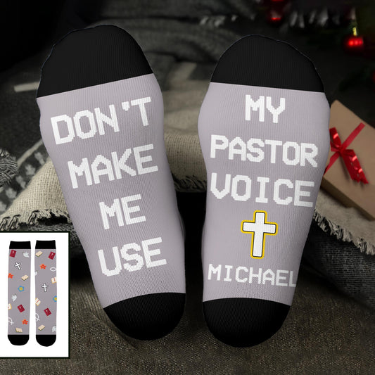 My Pastor Voice Don't Make Me Use Cross, Books, Fish