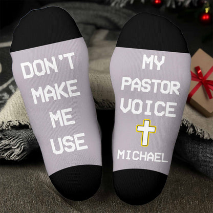 My Pastor Voice Don't Make Me Use Cross, Books, Fish