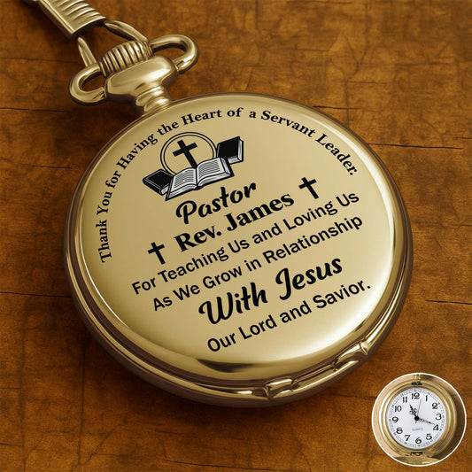 Thank You For Having The Heart Of A Servant Leader, Cross And Book Design