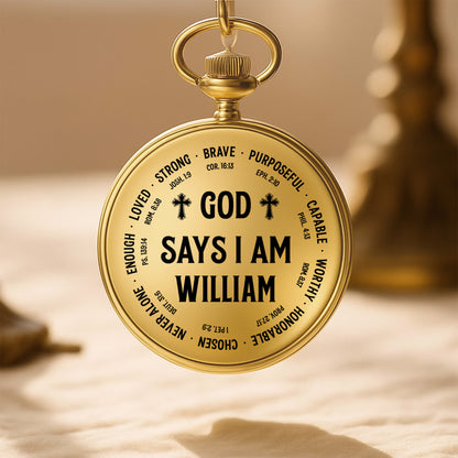 God Says I Am Strong, Brave, Loved, Capable