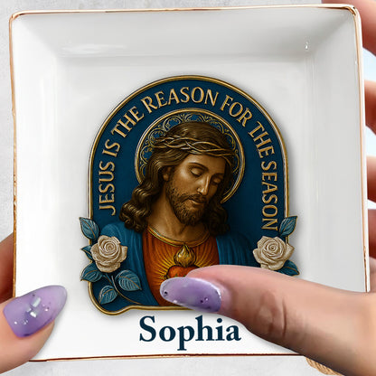 Jesus Is The Reason For The Season, Jesus Image and Roses