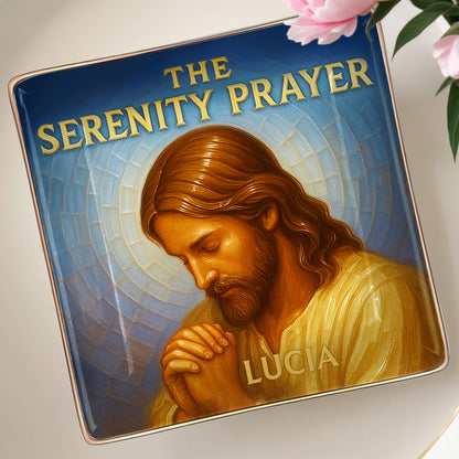 The Serenity Prayer, Religious Iconography and Jesus Christ