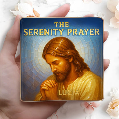 The Serenity Prayer, Religious Iconography and Jesus Christ