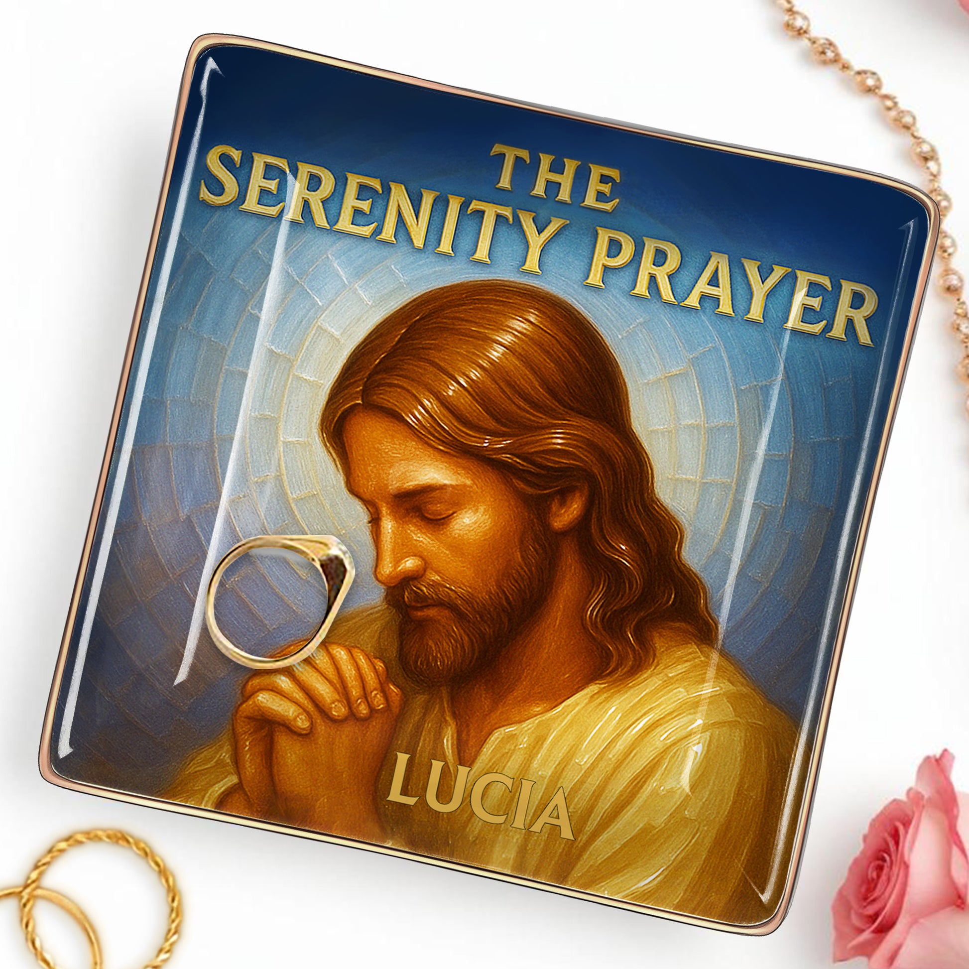 The Serenity Prayer, Religious Iconography and Jesus Christ