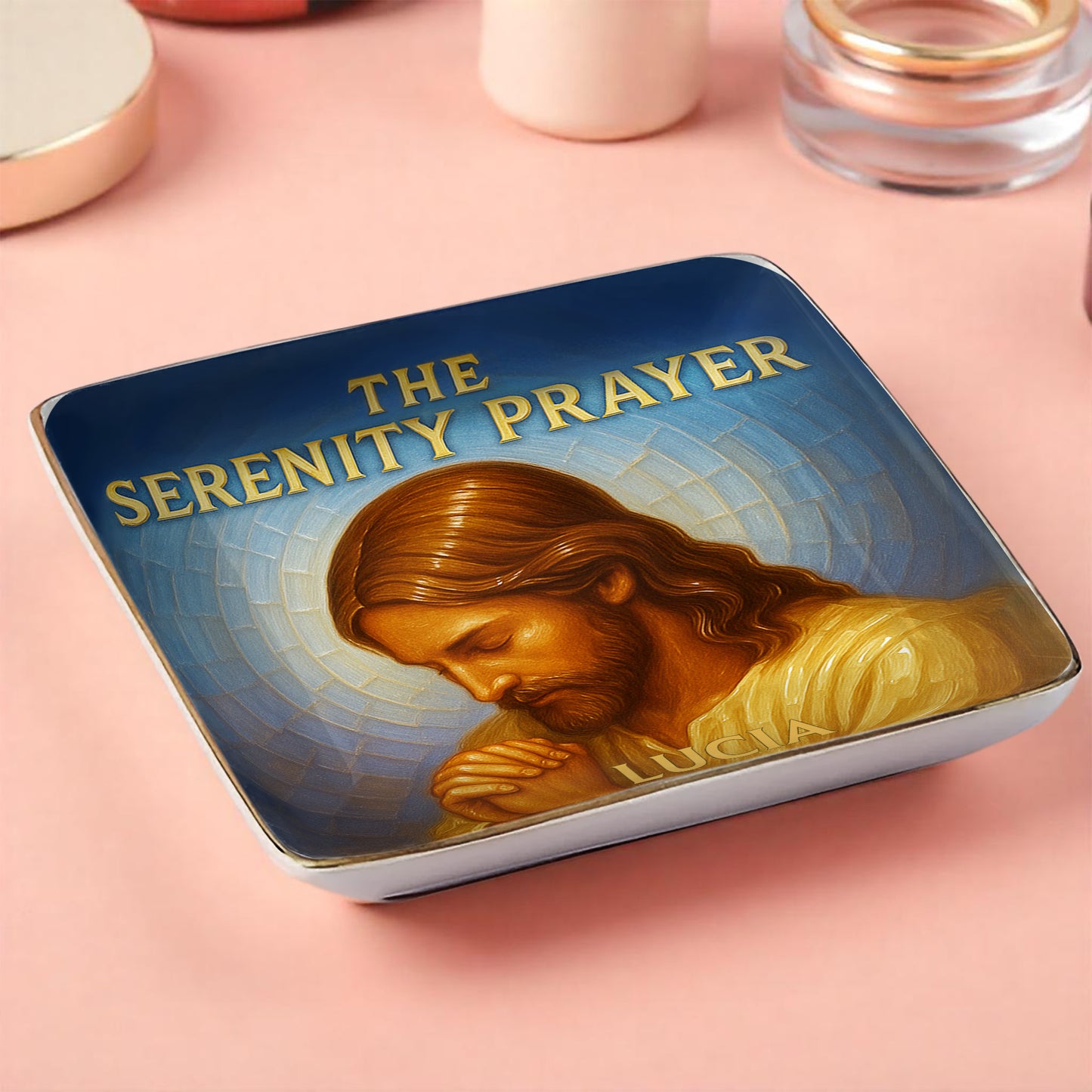 The Serenity Prayer, Religious Iconography and Jesus Christ