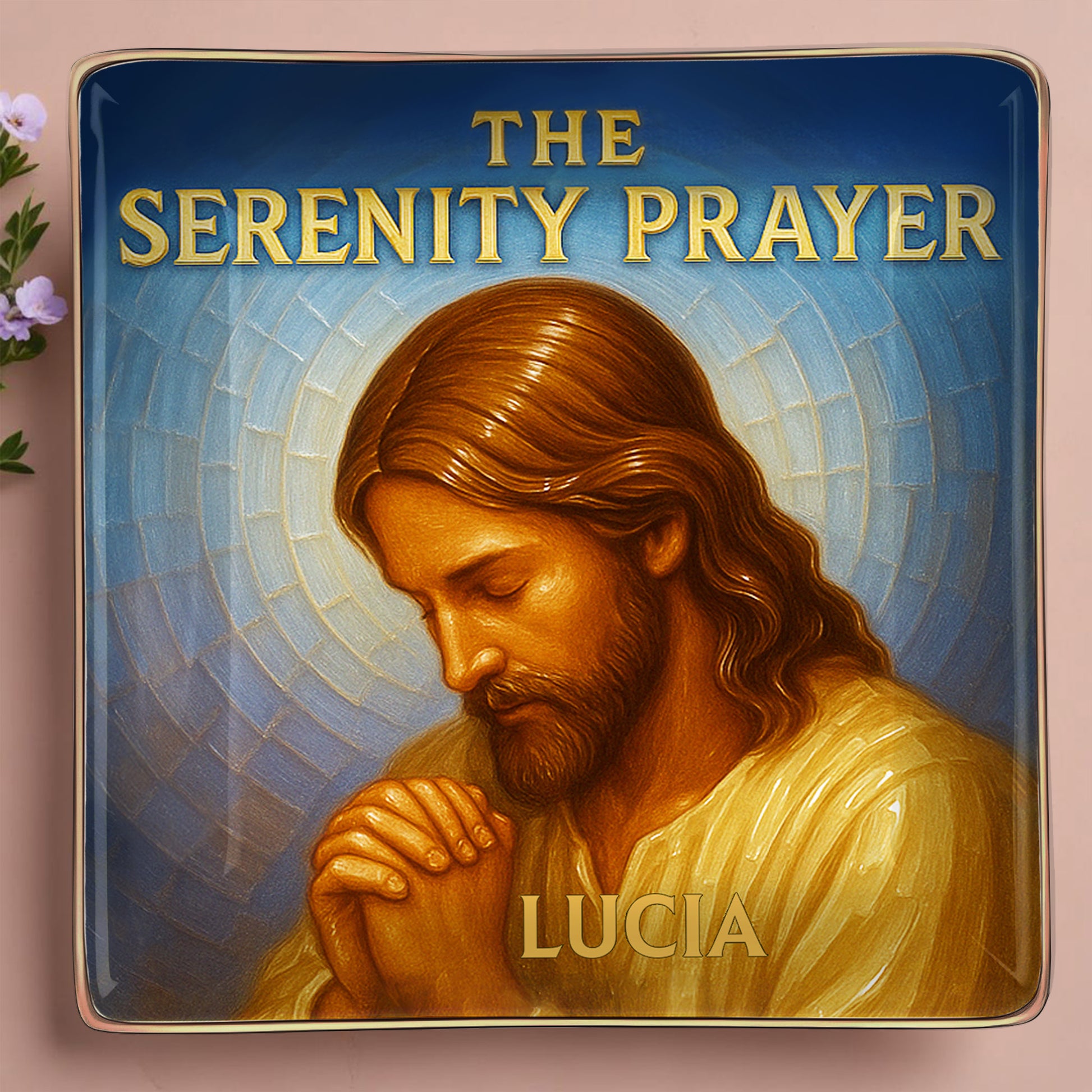 The Serenity Prayer, Religious Iconography and Jesus Christ