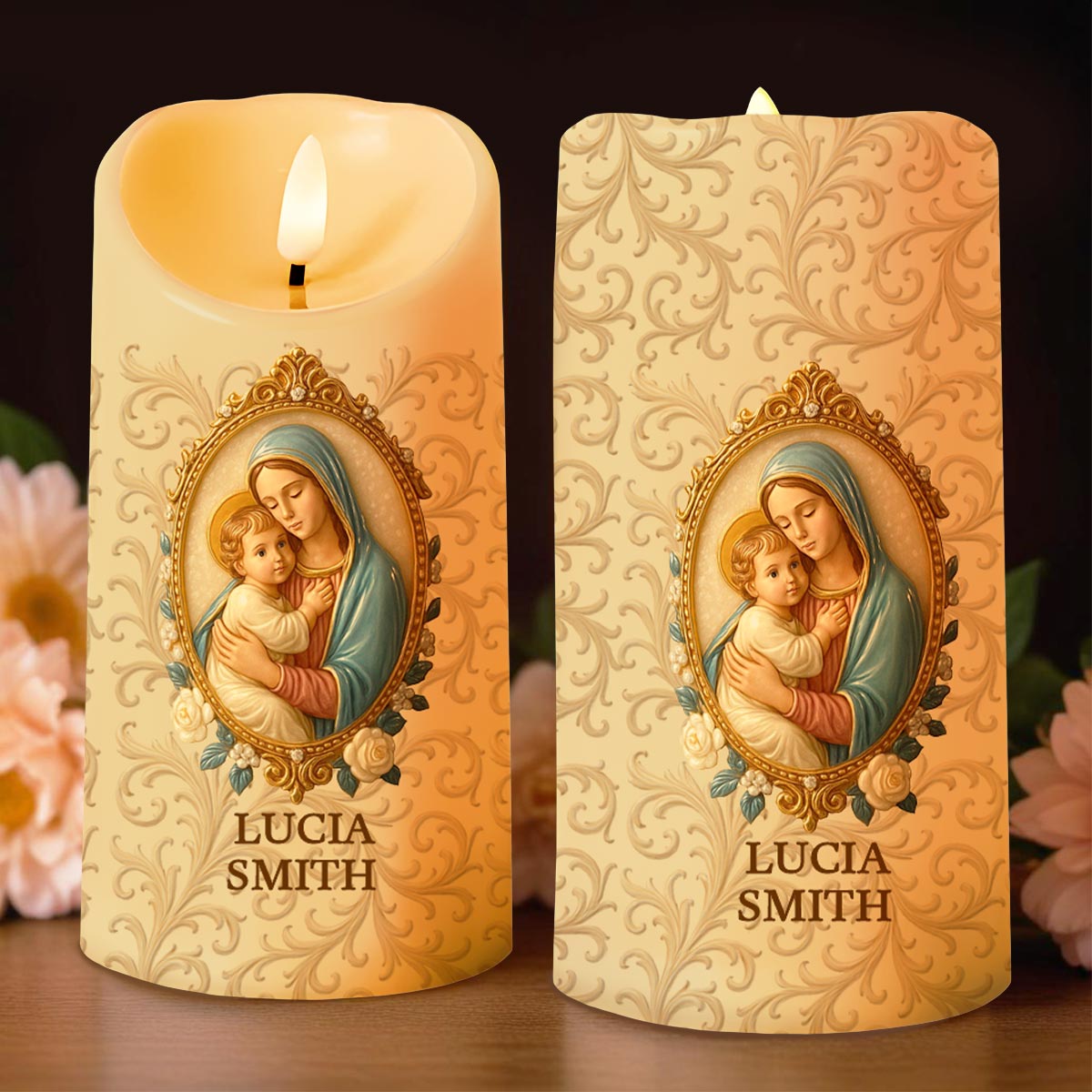 Celebrate Your Faith, Religious Iconography and Floral Patterns