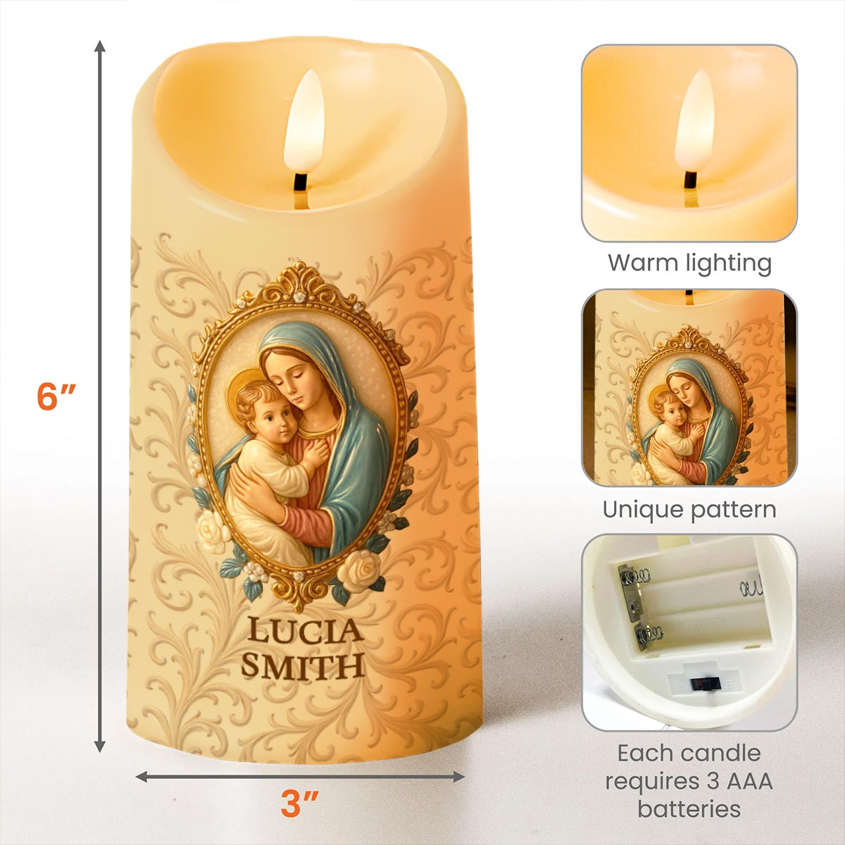 Celebrate Your Faith, Religious Iconography and Floral Patterns