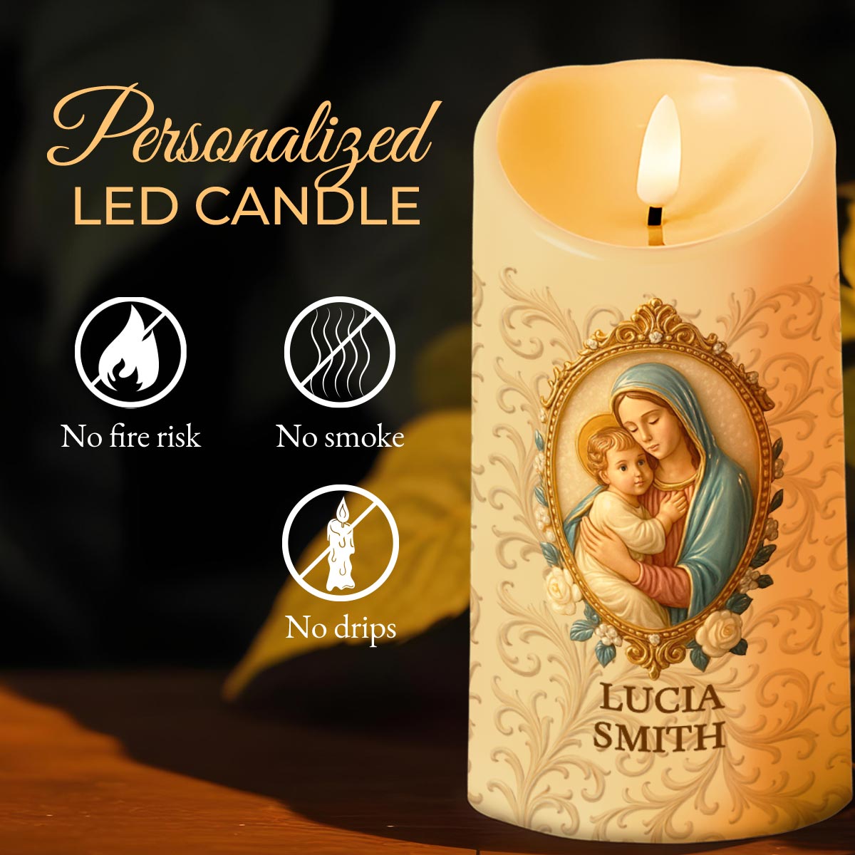 Celebrate Your Faith, Religious Iconography and Floral Patterns