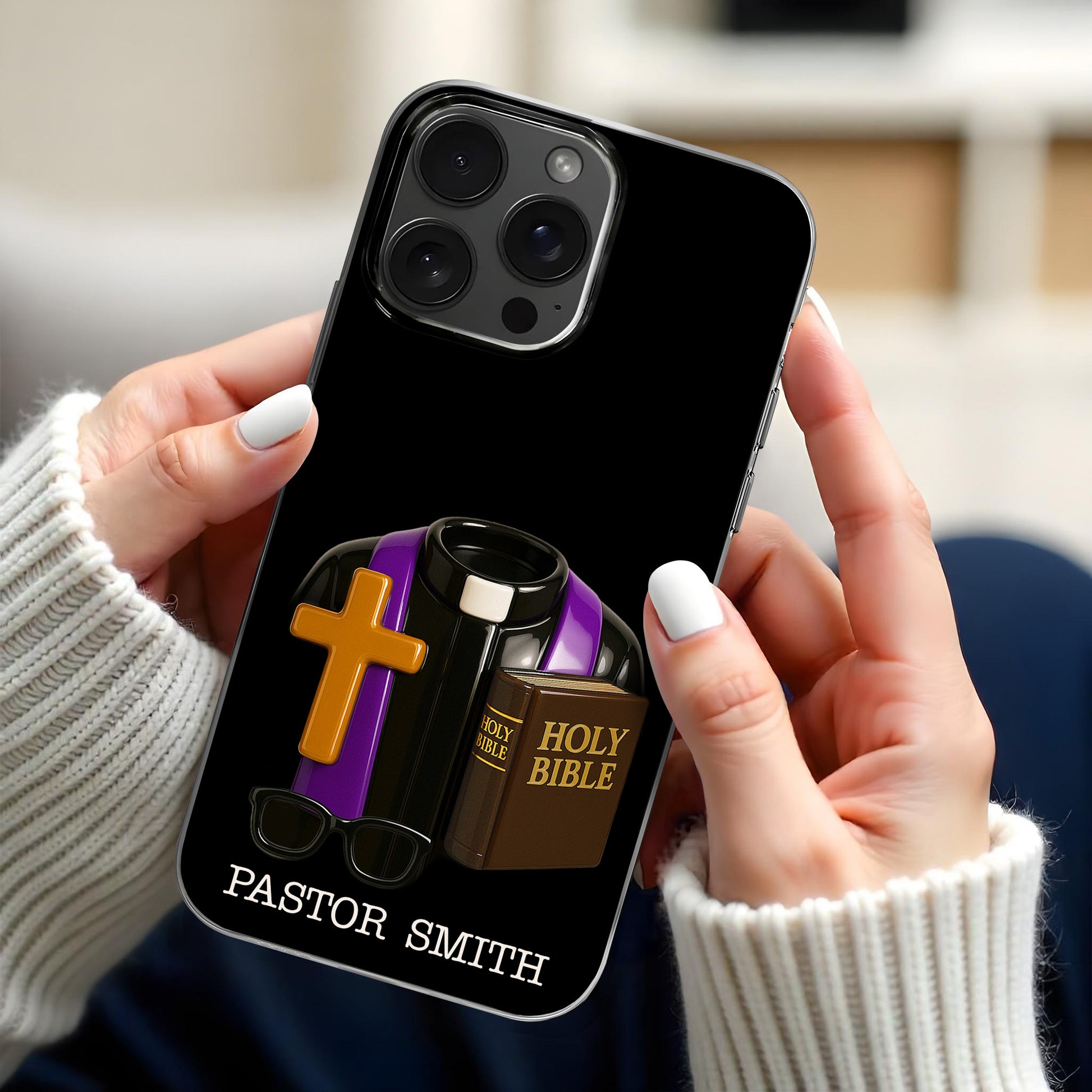 To My Dear Pastor, Cross And Holy Bible