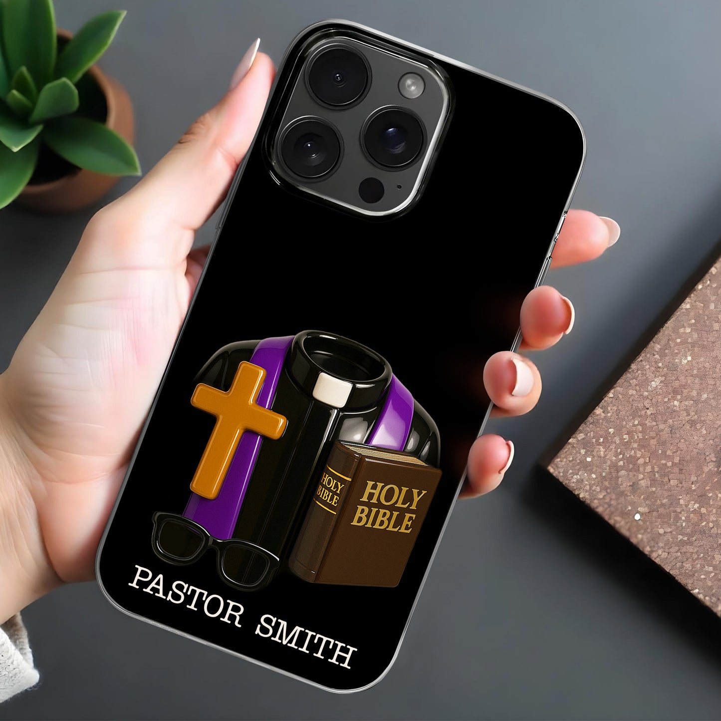 To My Dear Pastor, Cross And Holy Bible